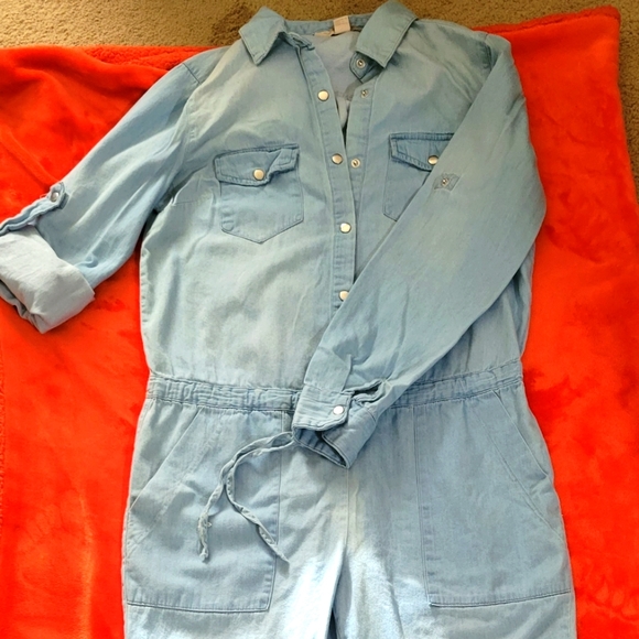 Forever 21 Romper Size XS Light blue - Picture 1 of 3